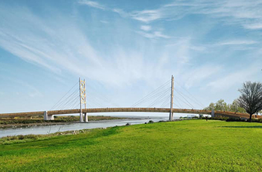 Nova ponte ciclopedonal de Lisboa a Loures está quase pronta