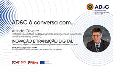 Webinar AD&C sobre Inovação e Transição Digital em Portugal
