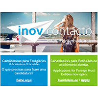 Candidaturas abertas ao INOV Contacto 2019